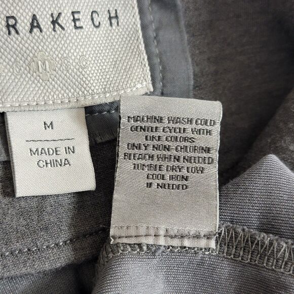 Marrakech Jacket Womens Medium Gray Stretchy Moto Asymmetrical Boho Zip Up - Picture 13 of 13